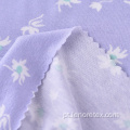 Vortex Knit Rayon Spandex Single Jersey Tecido Imprimir
